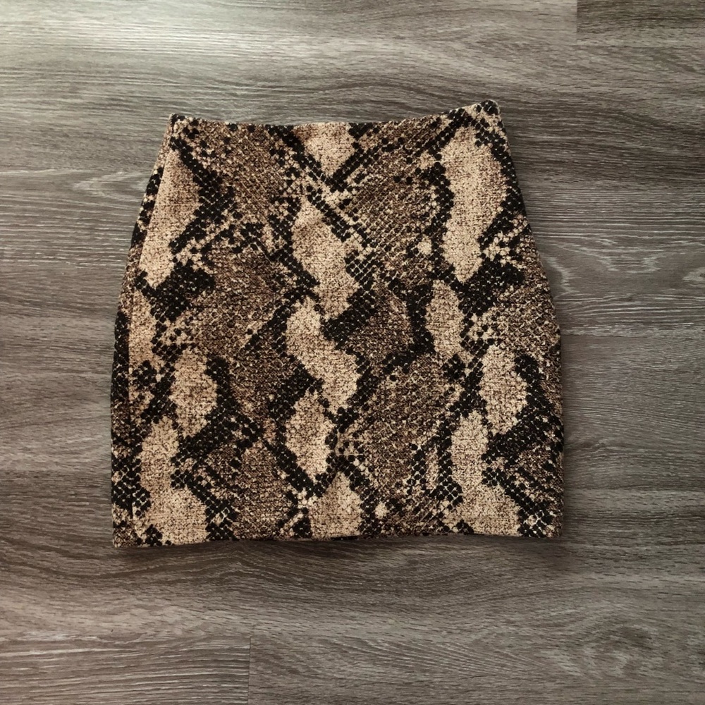 Snake Skin Skirt